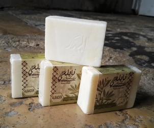 Virgin olive oil soap bars